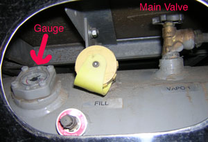 Propane valve